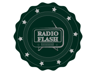 Radio Flash logo design by Sofia Shakir