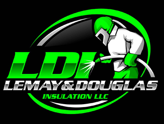 LDI/ Lemay & Douglas Insulation LLC logo design by DreamLogoDesign
