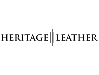 Heritage Leather logo design by p0peye