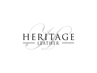 Heritage Leather logo design by haidar