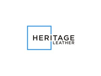 Heritage Leather logo design by bombers
