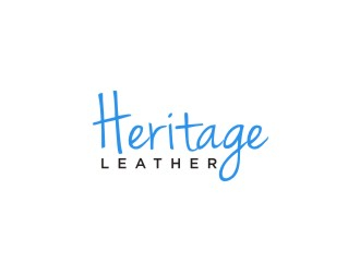 Heritage Leather logo design by bombers
