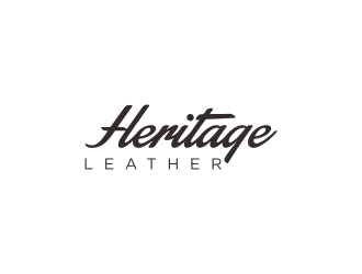 Heritage Leather logo design by tukang ngopi