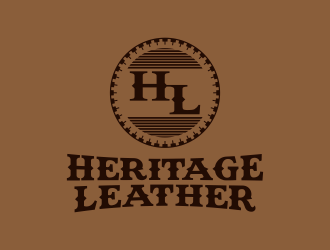 Heritage Leather logo design by DeyXyner