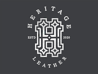 Heritage Leather logo design by MCXL