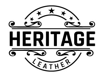 Heritage Leather logo design by MonkDesign