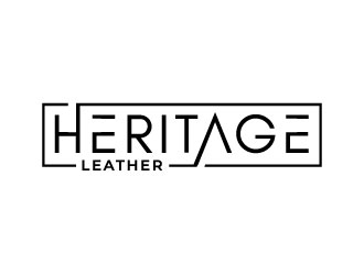 Heritage Leather logo design by MonkDesign