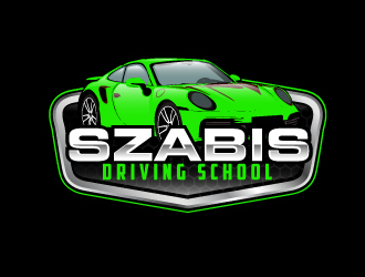 Szabis Driving School logo design by AamirKhan