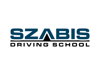 Szabis Driving School logo design by p0peye