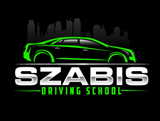 Szabis Driving School logo design by AamirKhan