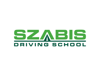 Szabis Driving School logo design by p0peye
