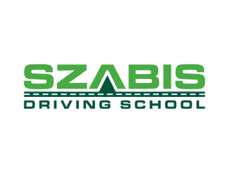 Szabis Driving School logo design by p0peye