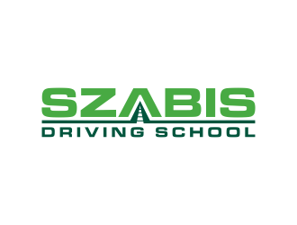 Szabis Driving School logo design by p0peye