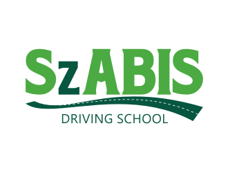 Szabis Driving School logo design by xorn