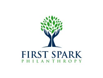 First Spark Philanthropy logo design by GassPoll