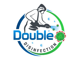 Double O Disinfection logo design by MonkDesign