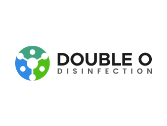 Double O Disinfection logo design by lexipej