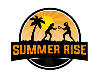 Summer Rise logo design by PrimalGraphics