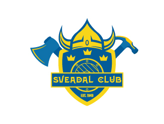 SveadalCLUB est. 1949 logo design by kasperdz