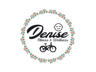 Denise fitness & wellness  logo design by aryamaity