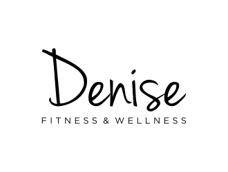 Denise fitness & wellness  logo design by haidar