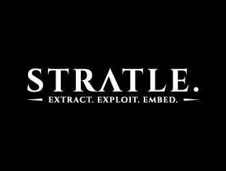 STRATLE. logo design by maserik