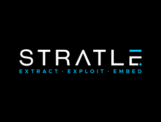 STRATLE. logo design by lexipej