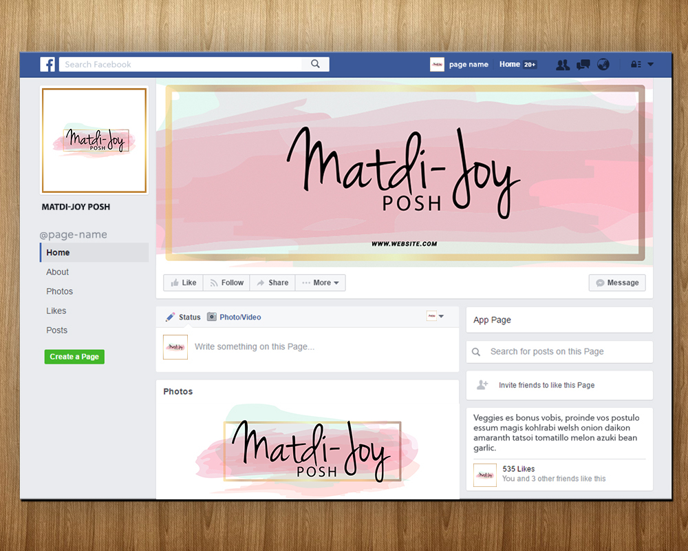 Matdi-Joy Posh logo design by MastersDesigns