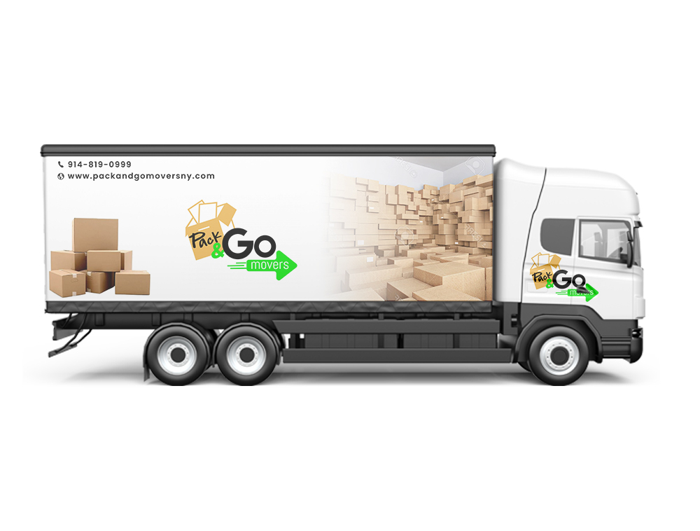 Pack & Go Movers  logo design by Niqnish