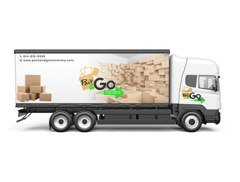 Pack & Go Movers  logo design by Niqnish