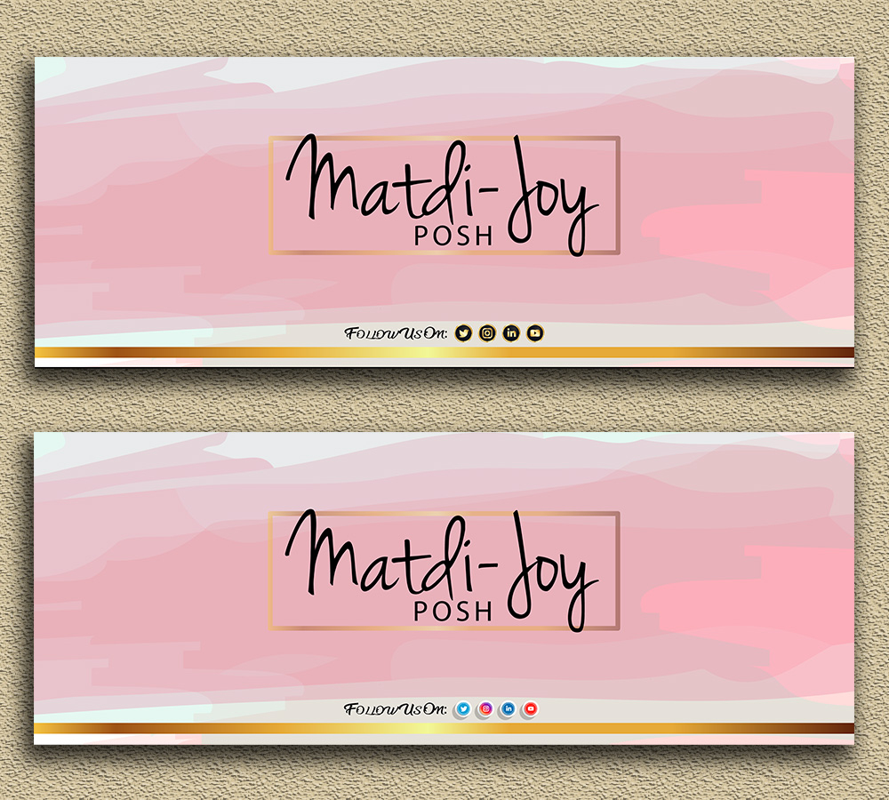Matdi-Joy Posh logo design by Gelotine