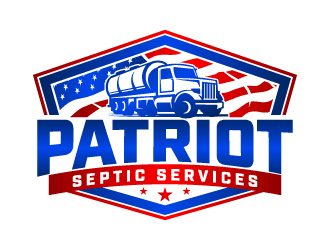 Patriot Septic Services logo design by jaize