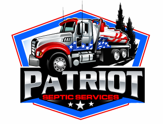Patriot Septic Services logo design by Suvendu