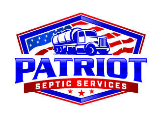 Patriot Septic Services logo design by jaize
