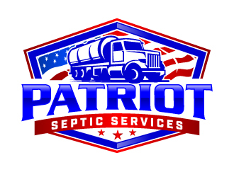 Patriot Septic Services logo design by jaize