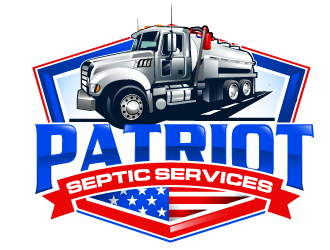 Patriot Septic Services logo design by Suvendu
