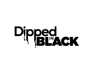 Dipped in Black logo design by aRBy