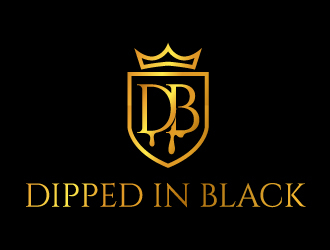 Dipped in Black logo design by jaize
