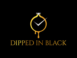 Dipped in Black logo design by jaize