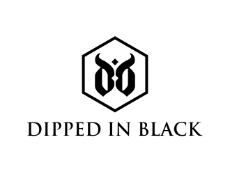 Dipped in Black logo design by excelentlogo