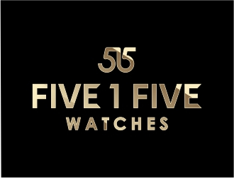 Five 1 Five Watches  logo design by Mardhi