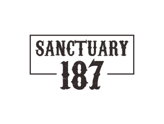 Sanctuary 187 logo design by kanal