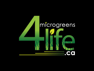 microgreens4life.ca [Microgreens 4 Life] logo design by Suvendu