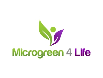 microgreens4life.ca [Microgreens 4 Life] logo design by rizuki