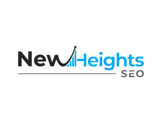 New Heights SEO logo design by pixalrahul