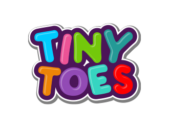 Tiny Toes logo design by MarkindDesign