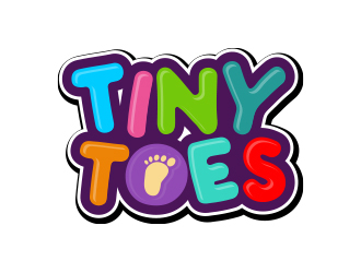Tiny Toes logo design by MarkindDesign