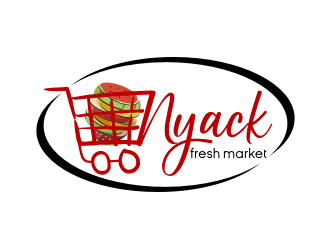 nyack fresh market logo design by coco