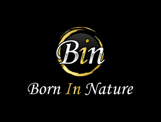 Born In Nature logo design by ubai popi