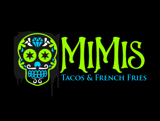 MiMis    Tacos & French Fries logo design by Gwerth